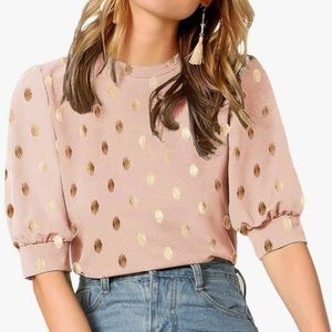 Pink top. Amazon. Large